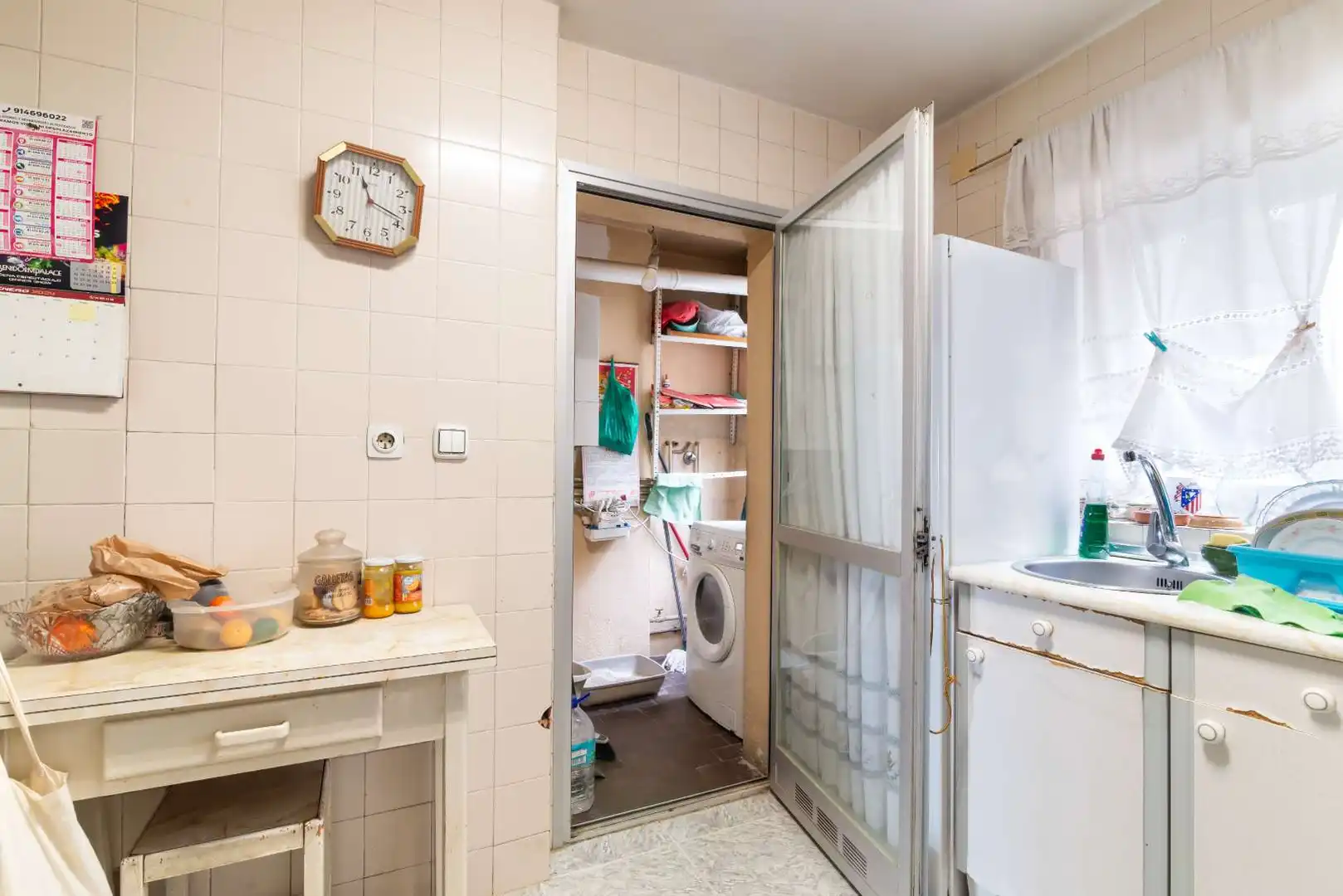 Cocina de Piso en venta en Madrid con Terraza y Amueblado