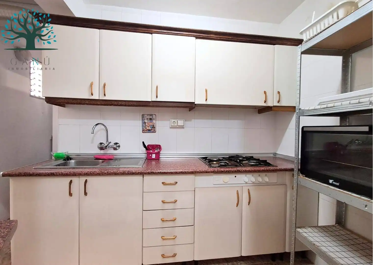 Kitchen of Apartments for sale in Mazarrón  with Terrace and Furnished