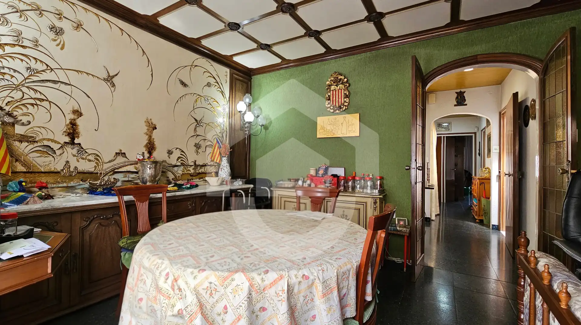 Comedor de Casa o chalet en venta en Barcelona con Terraza y Amueblado