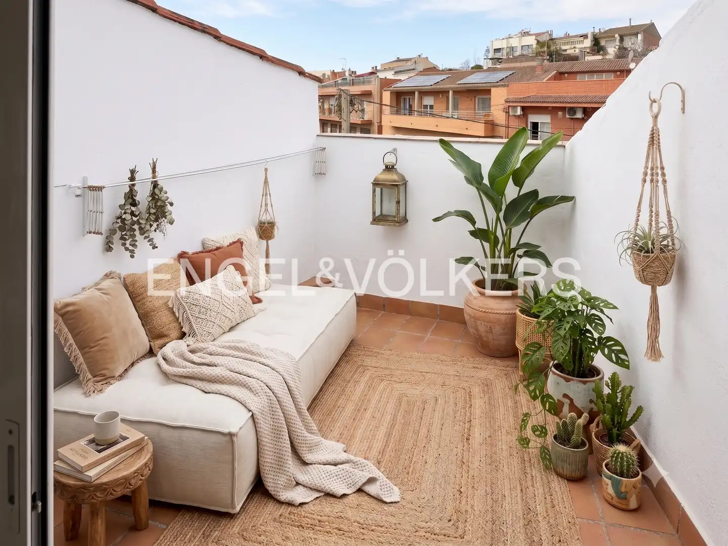 Terrasse von Maisonette zum Verkauf in Rubí mit Klimaanlage, Heizung und Parkett