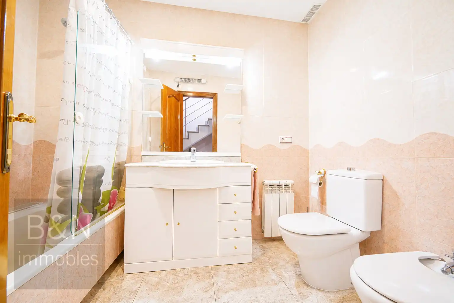 Baño de Casa o chalet en venta en Terrassa con Aire acondicionado, Calefacción y Terraza