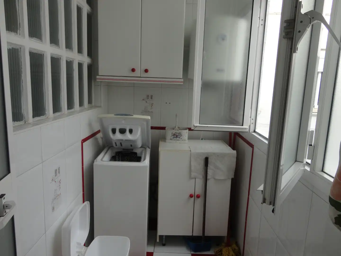 Cocina de Piso de alquiler en Málaga con Amueblado, Horno y Lavadora