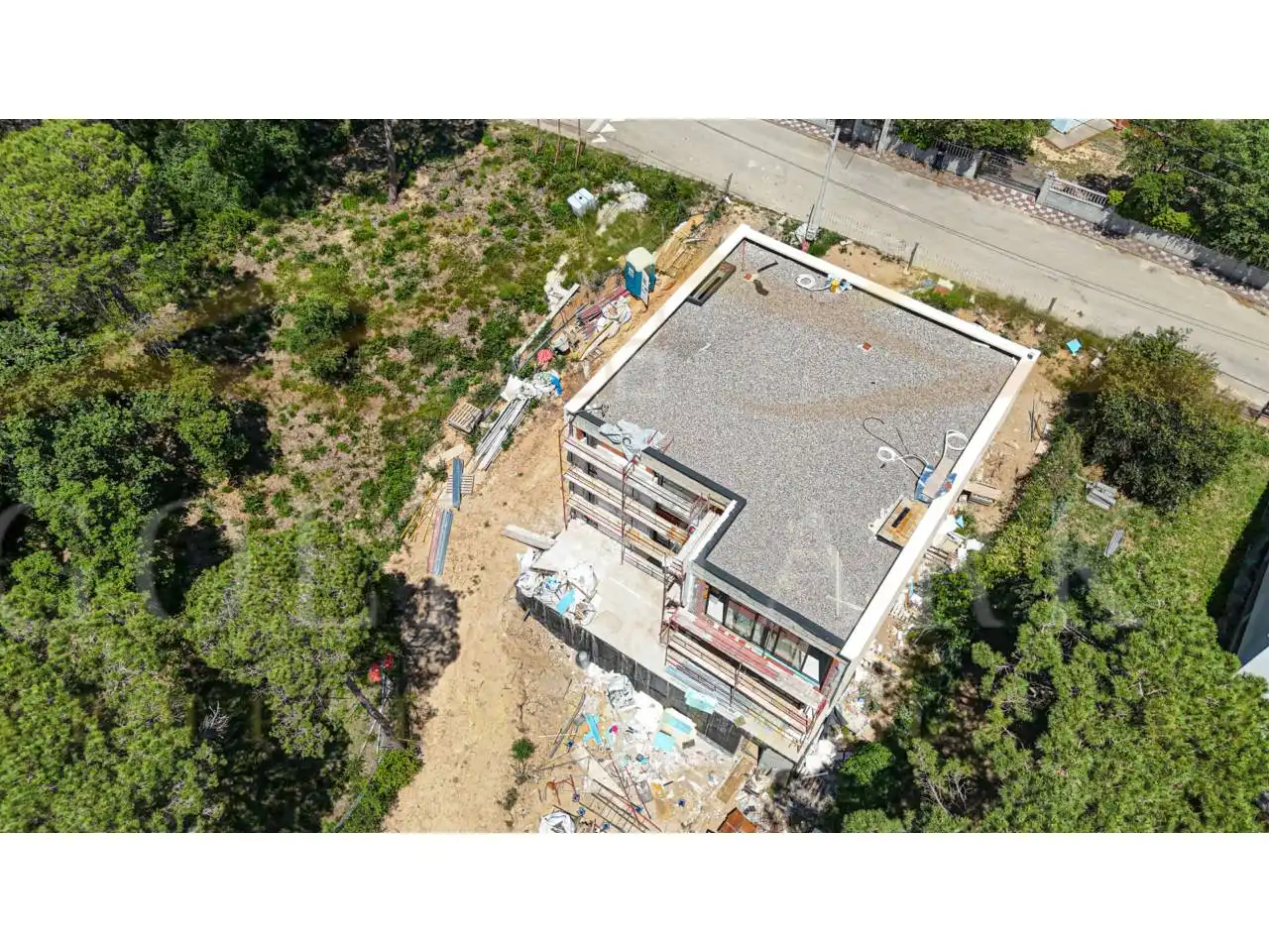 Vista exterior de Casa o xalet en venda en Caldes de Malavella amb Calefacció, Jardí privat i Terrassa