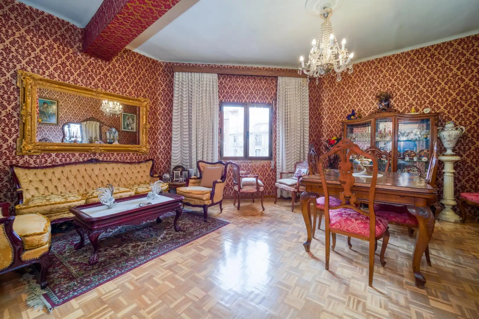 Sala de estar de Piso en venta en Madrid con Calefacción y Parquet