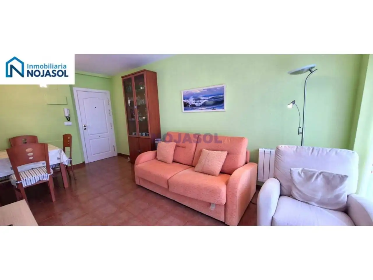 Sala d'estar de Apartament en venda en Noja amb Calefacció, Terrassa i Traster