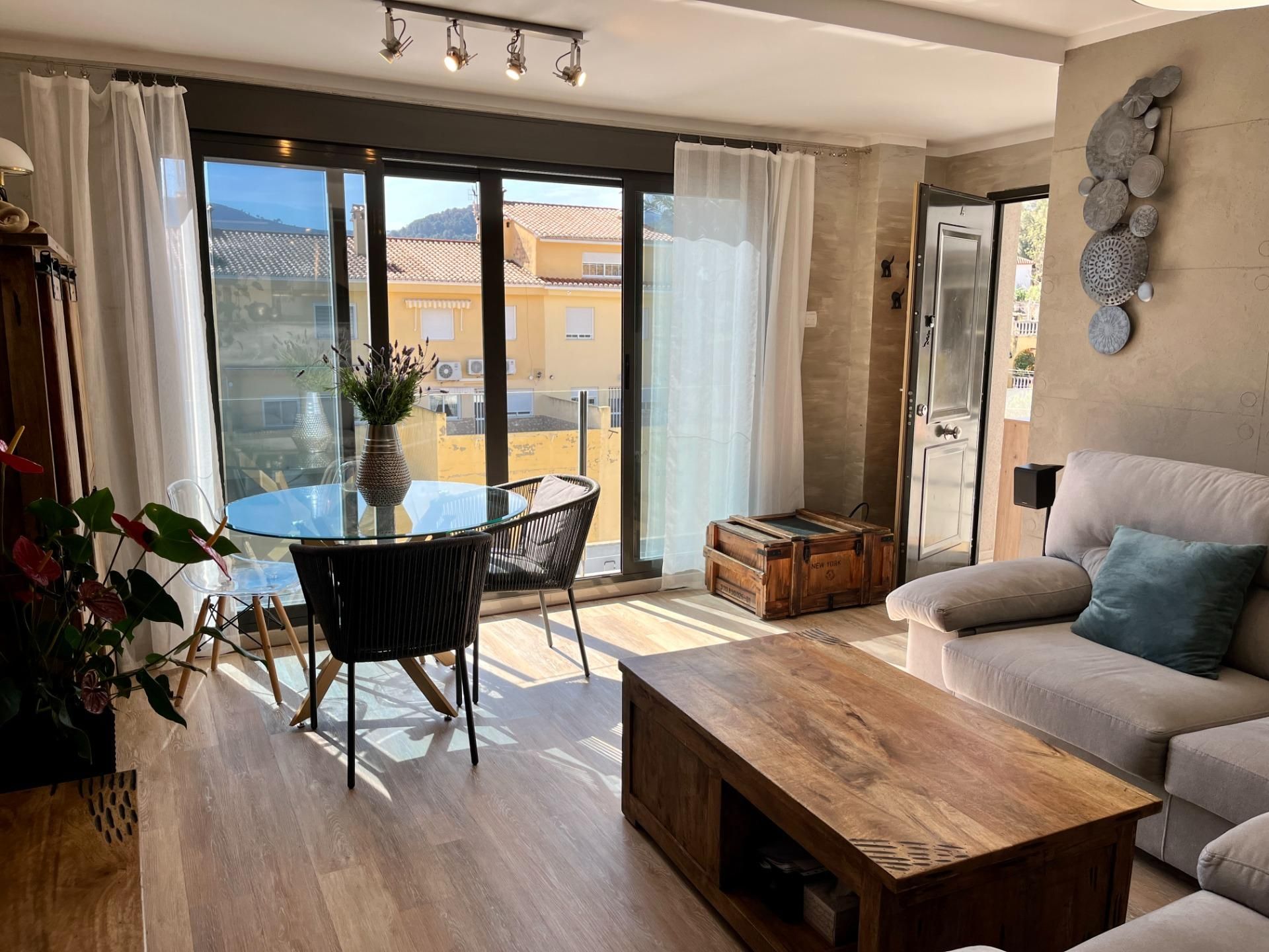 Living room of Apartment for sale in Ròtova  with Air Conditioner, Heating and Terrace