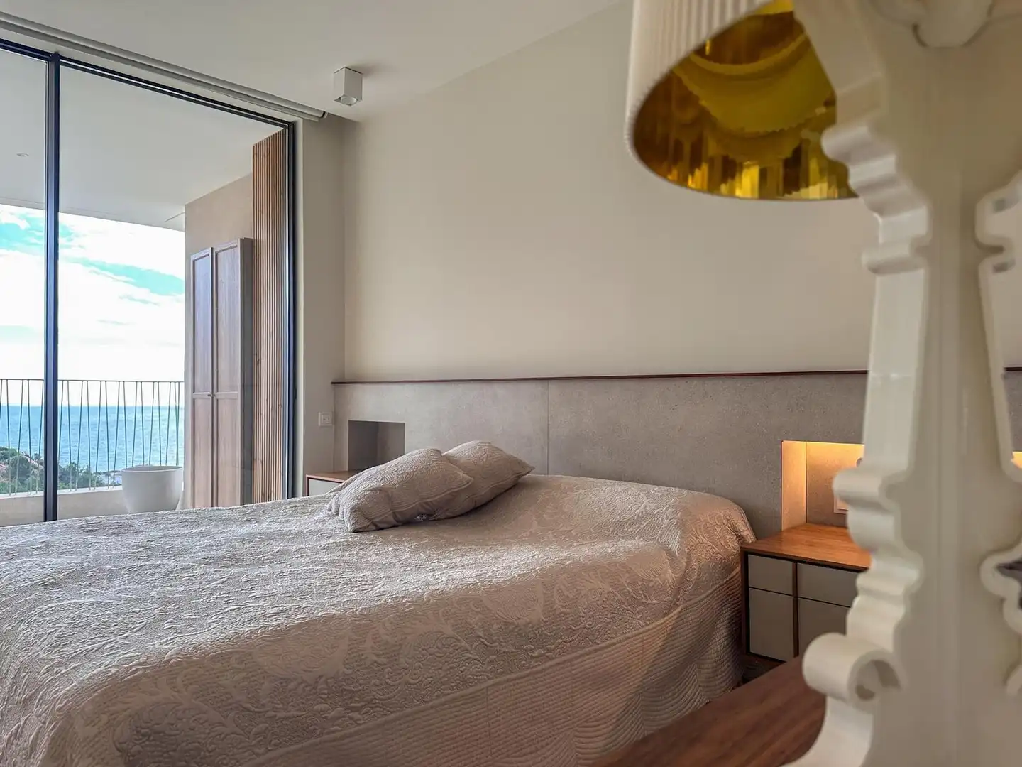 Dormitori de Apartament en venda en Oropesa del Mar / Orpesa amb Aire condicionat, Jardí privat i Terrassa