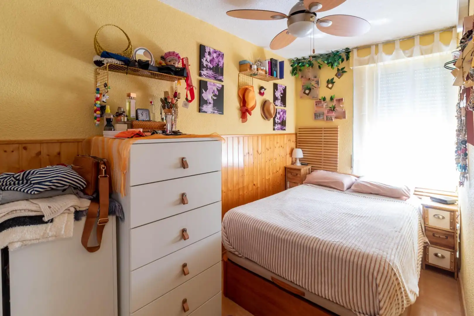 Bedroom of Flat for sale in  Madrid Capital  with Terrace