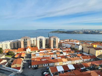 Exterior view of Duplex for sale in A Coruña Capital   with Heating, Parquet flooring and Storage room