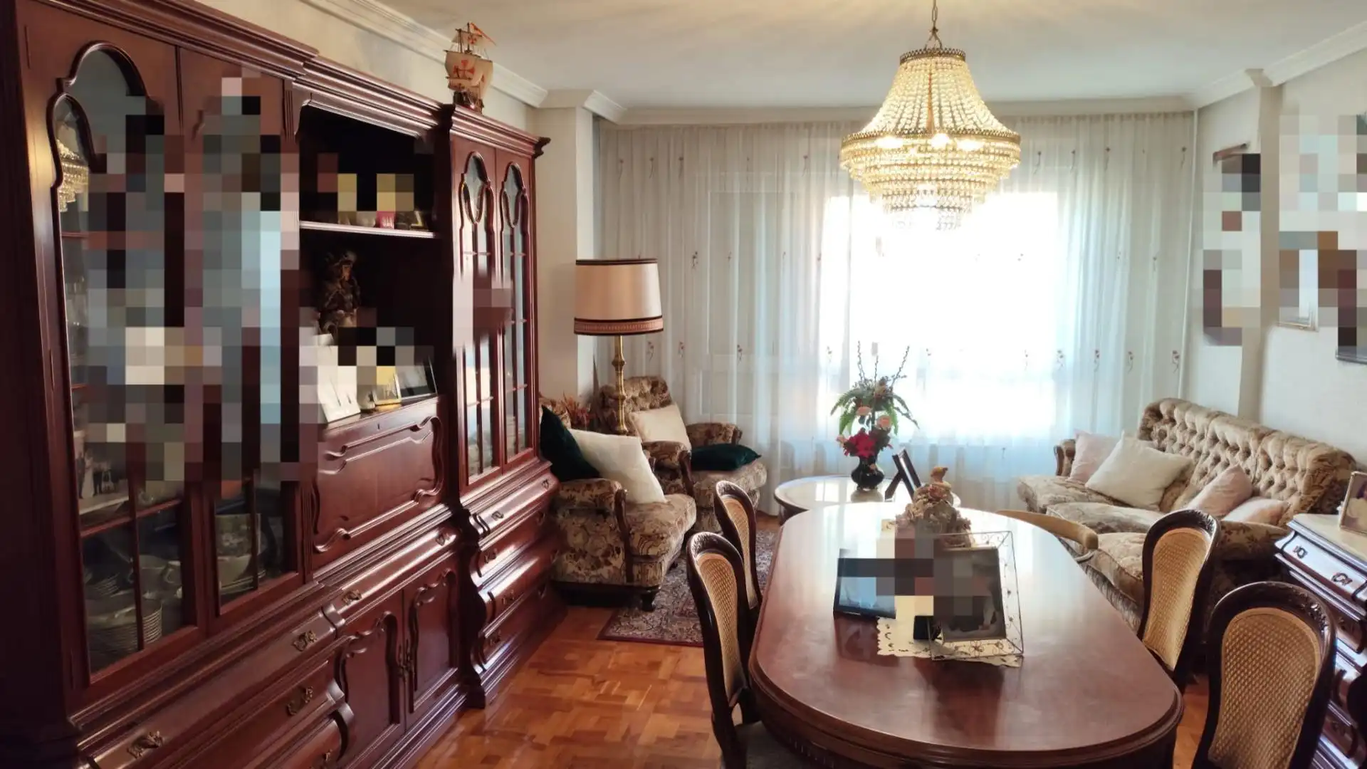 Comedor de Piso de alquiler en Palencia con Parquet