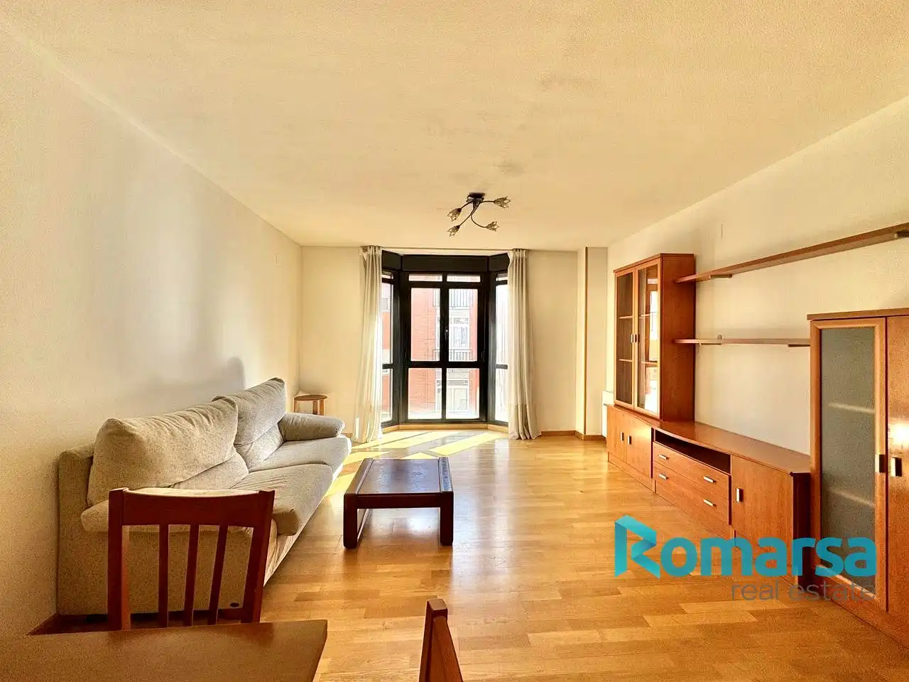 Exterior view of Flat for sale in Ávila Capital  with Heating, Terrace and Furnished