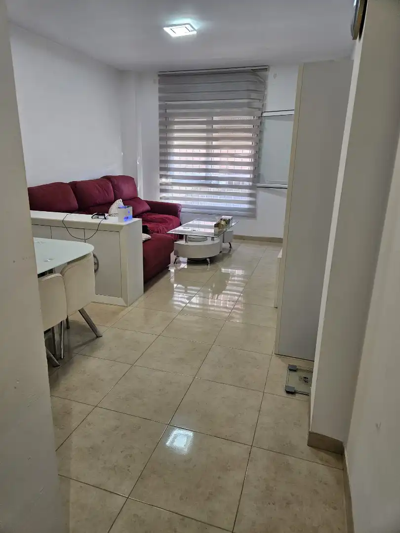 Sala de estar de Piso en venta en Roquetas de Mar con Amueblado