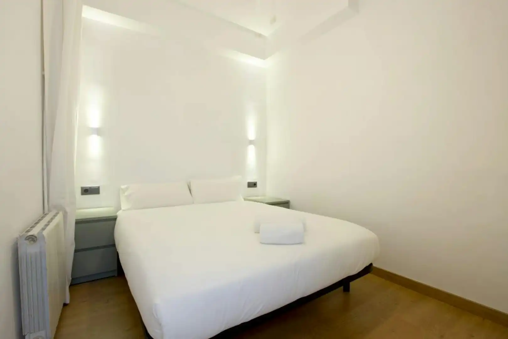 Bedroom of Flat for rent in Barcelona  with Air Conditioner, Heating and Furnished