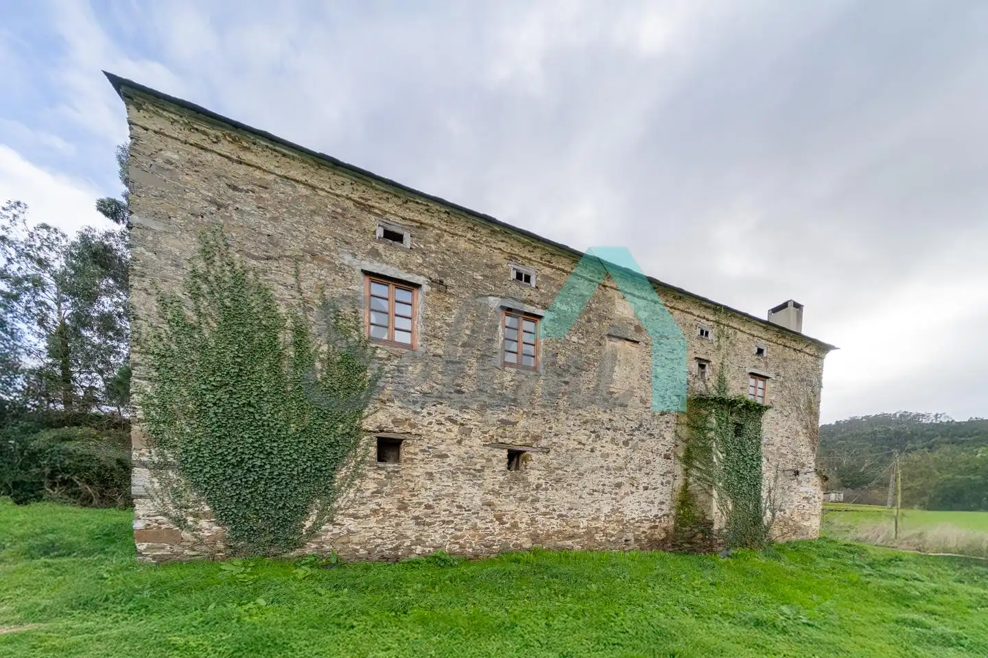 Vista exterior de Casa o chalet en venta en Castropol con Jardín privado y Parquet
