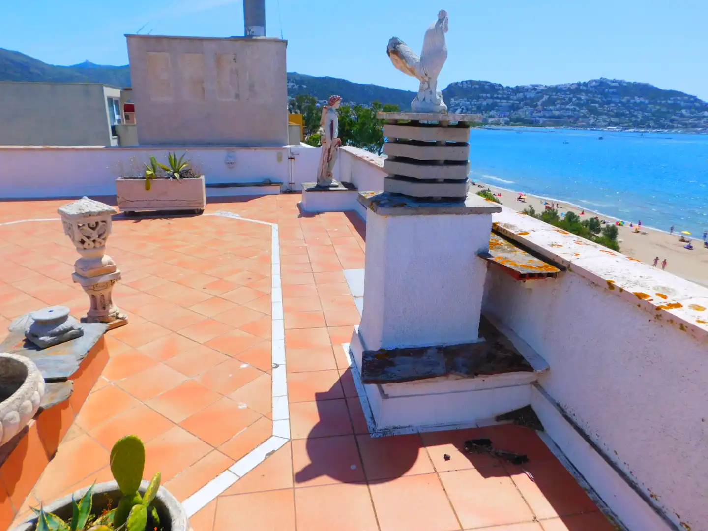 Terrace of Attic for sale in Roses  with Air Conditioner, Heating and Terrace