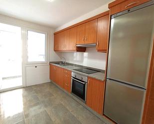 Kitchen of Flat to rent in A Coruña Capital   with Heating, Oven and Washing machine