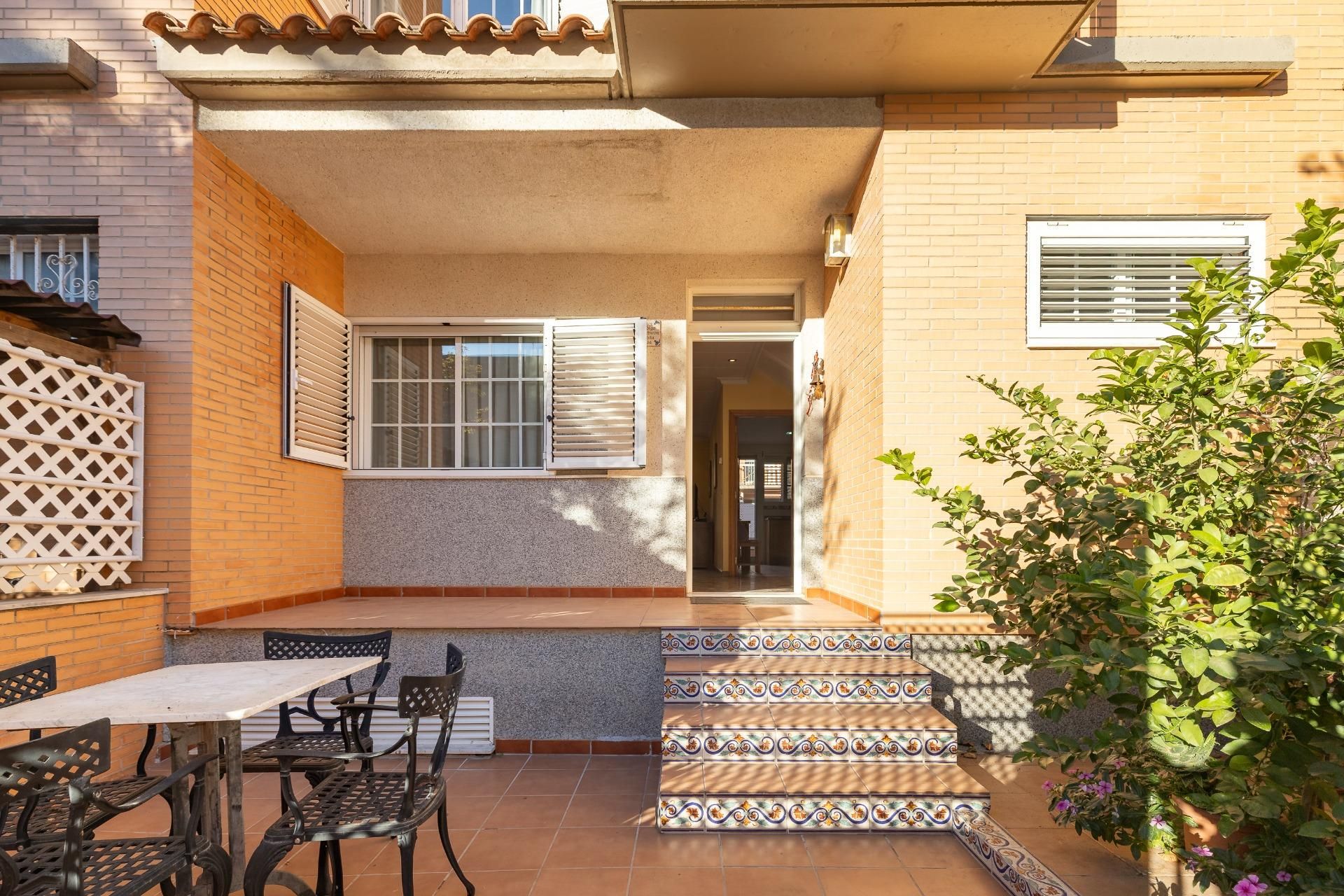 Terrace of Single-family semi-detached for sale in  Valencia Capital  with Terrace and Balcony