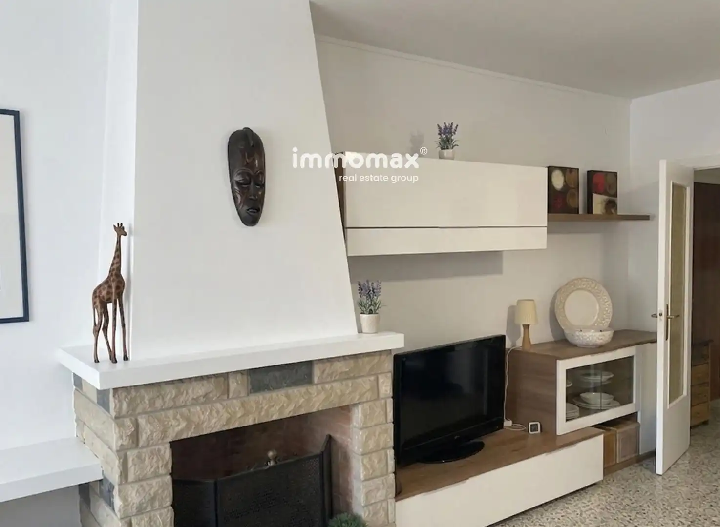 Sala de estar de Piso en venta en Cubelles con Calefacción, Terraza y Trastero