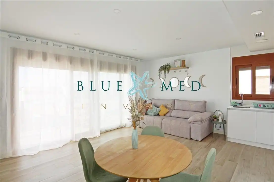 Sala de estar de Ático en venta en Puerto de Mazarrón