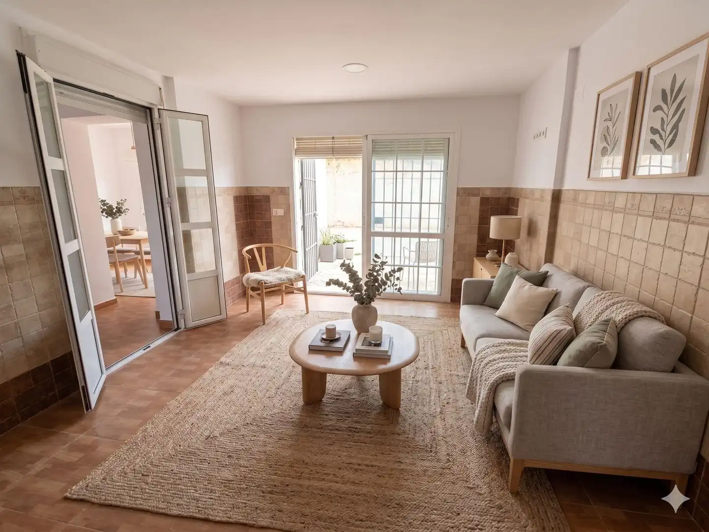 Sala d'estar de Casa o xalet en venda en Chiclana de la Frontera