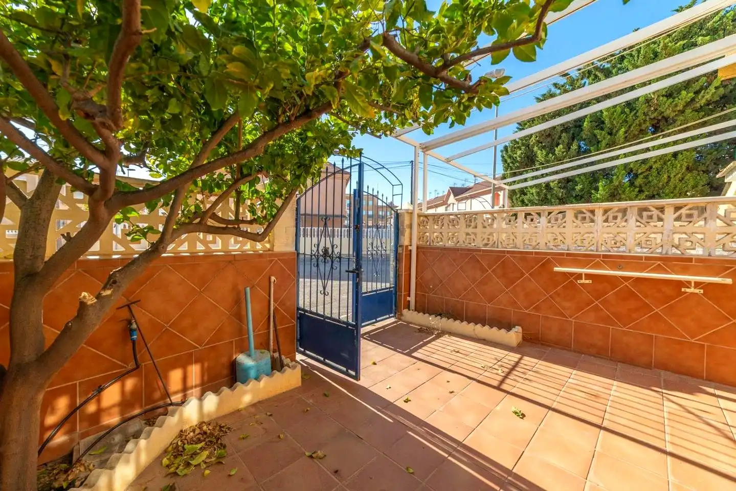 Terrace of Houses for sale in San Pedro del Pinatar  with Air Conditioner, Private garden and Terrace