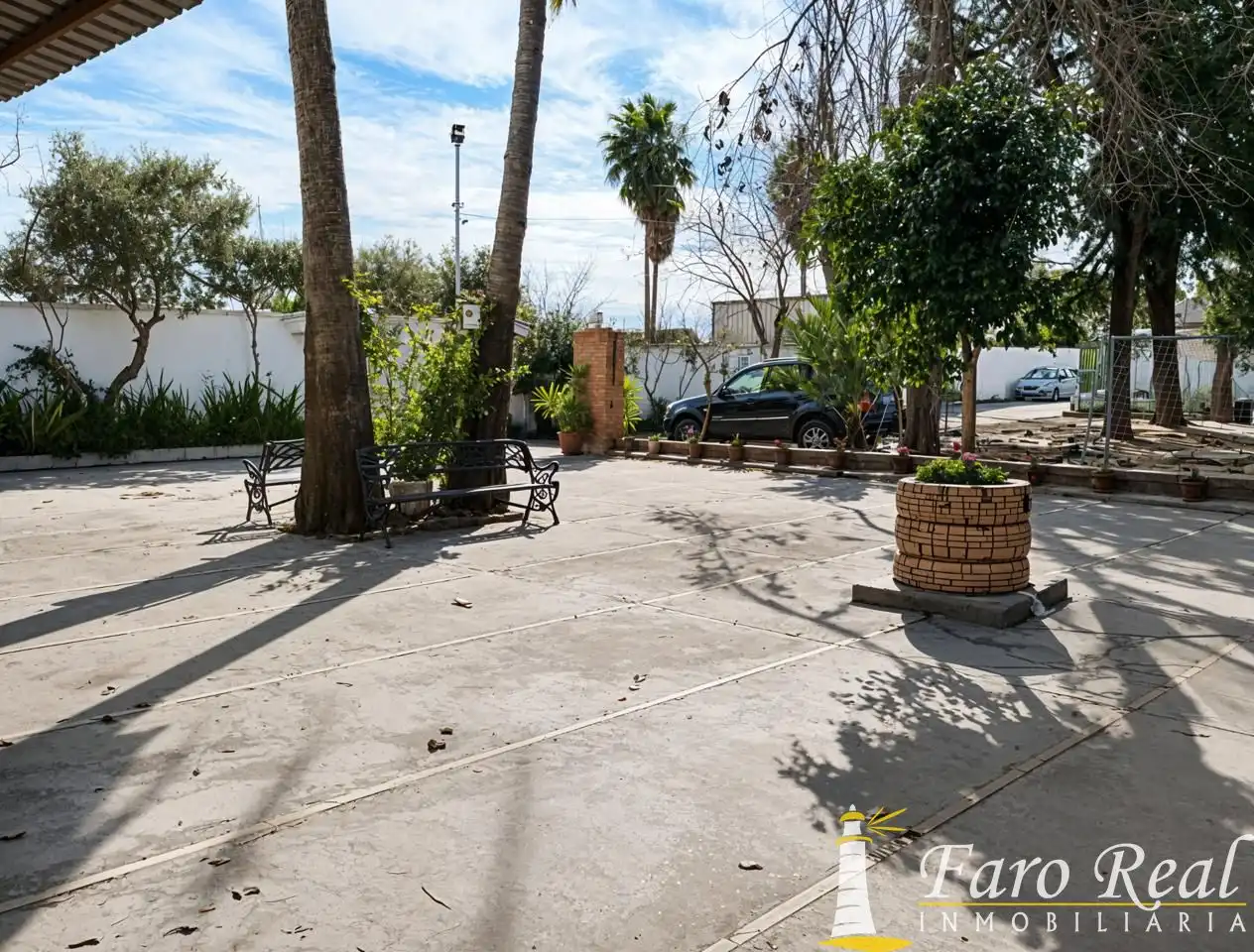 Vista exterior de Finca rústica en venda en Sanlúcar de Barrameda amb Aire condicionat, Jardí privat i Terrassa