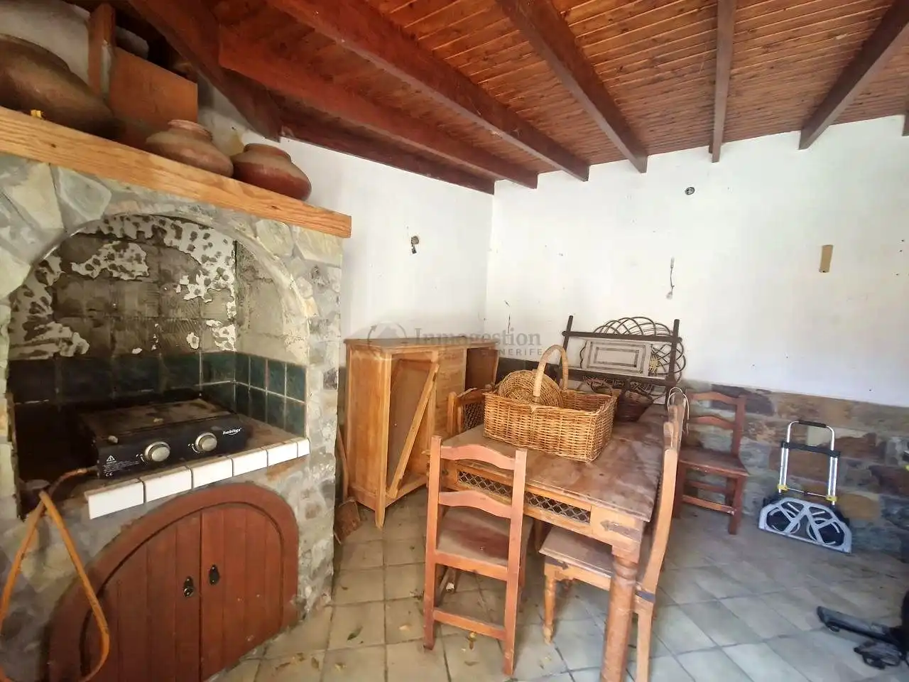 Cuina de Casa o xalet en venda en Arona amb Jardí privat, Terrassa i Traster