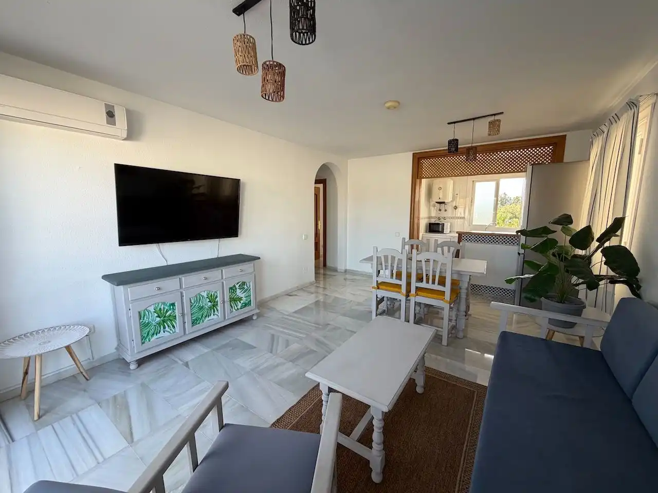 Living room of Apartments for sale in Roquetas de Mar  with Air Conditioner, Heating and Terrace