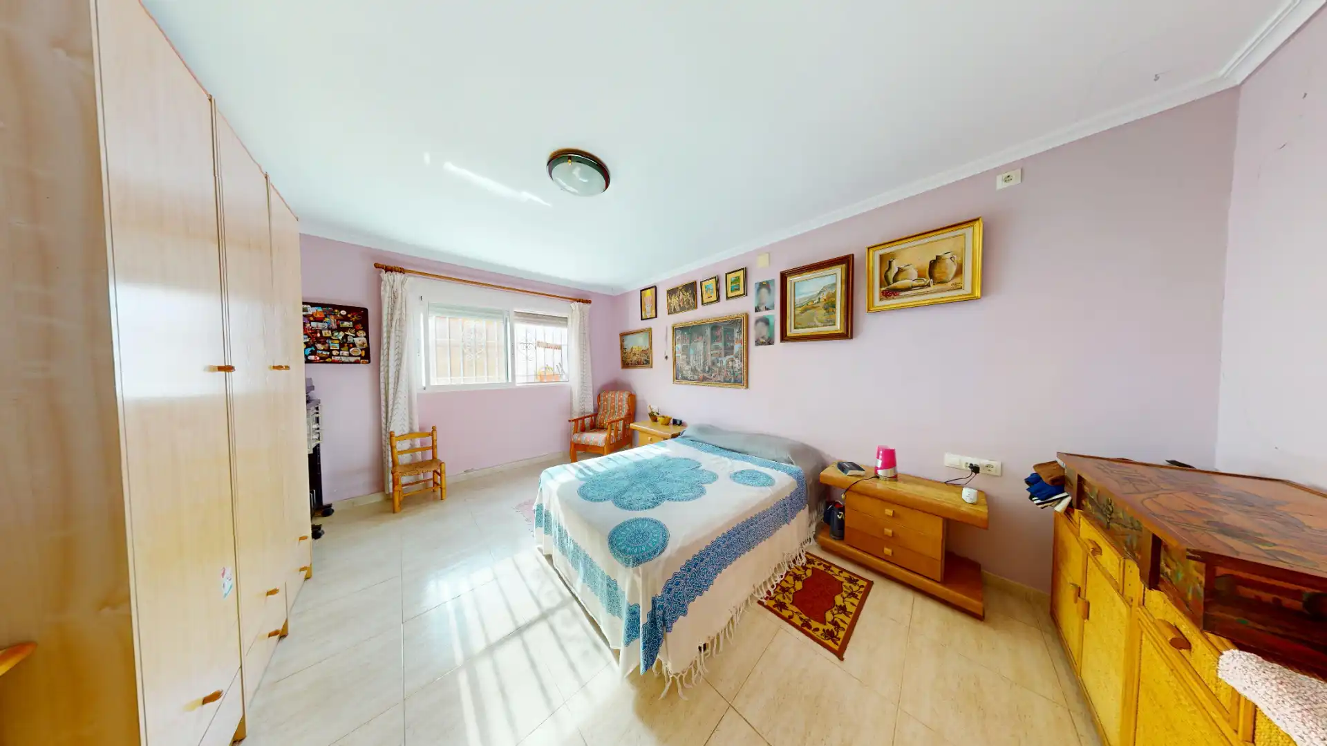 Bedroom of Houses for sale in Elche / Elx  with Air Conditioner, Heating and Private garden