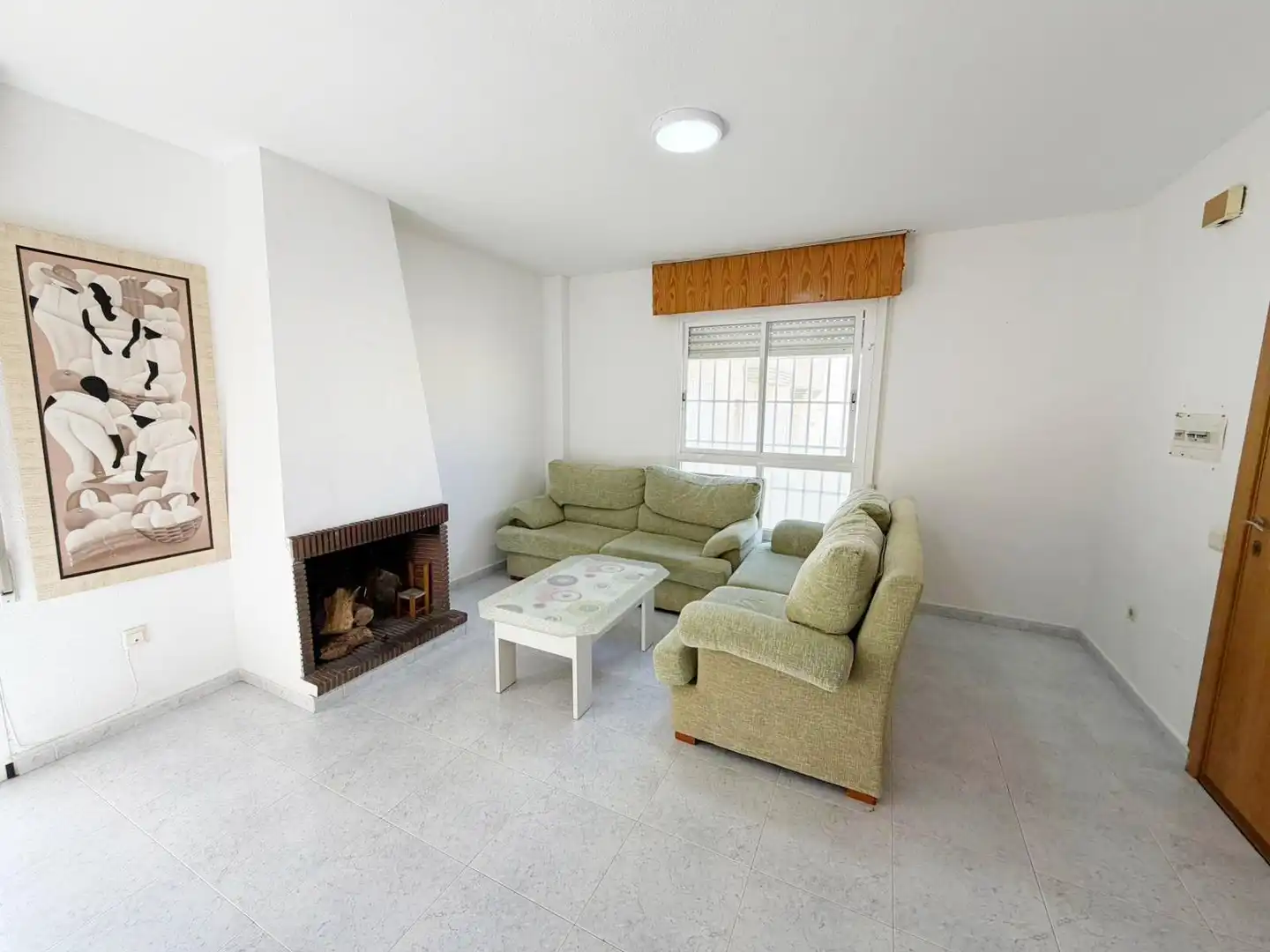 Living room of Duplexes for sale in Almería  with Terrace, Furnished and Balcony