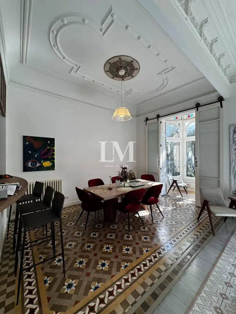 Menjador de Apartament de lloguer en Eixample
