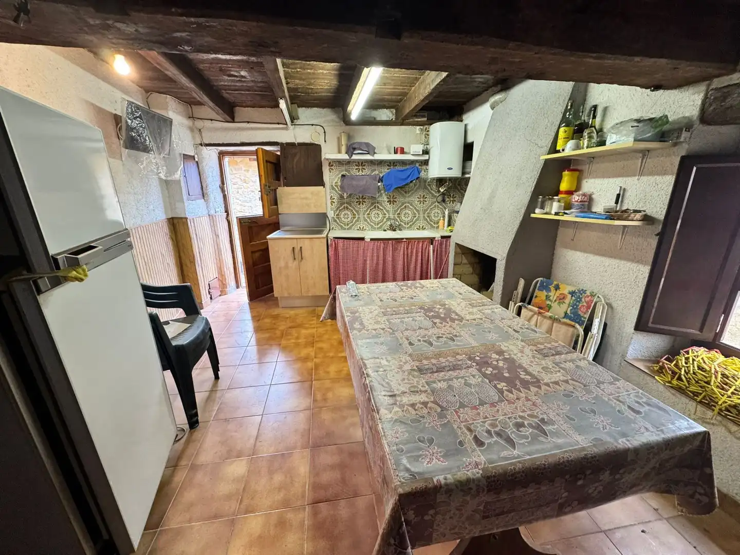 Cocina de Finca rústica en venta en La Pobla de Benifassà con Amueblado