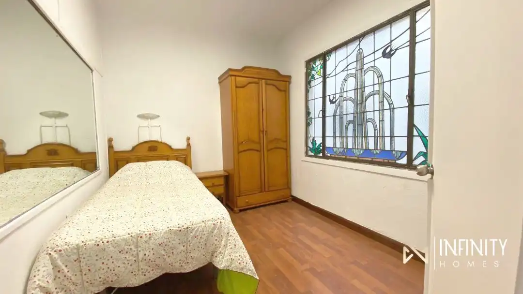 Bedroom of Flat for rent in Bilbao   with Heating and Balcony