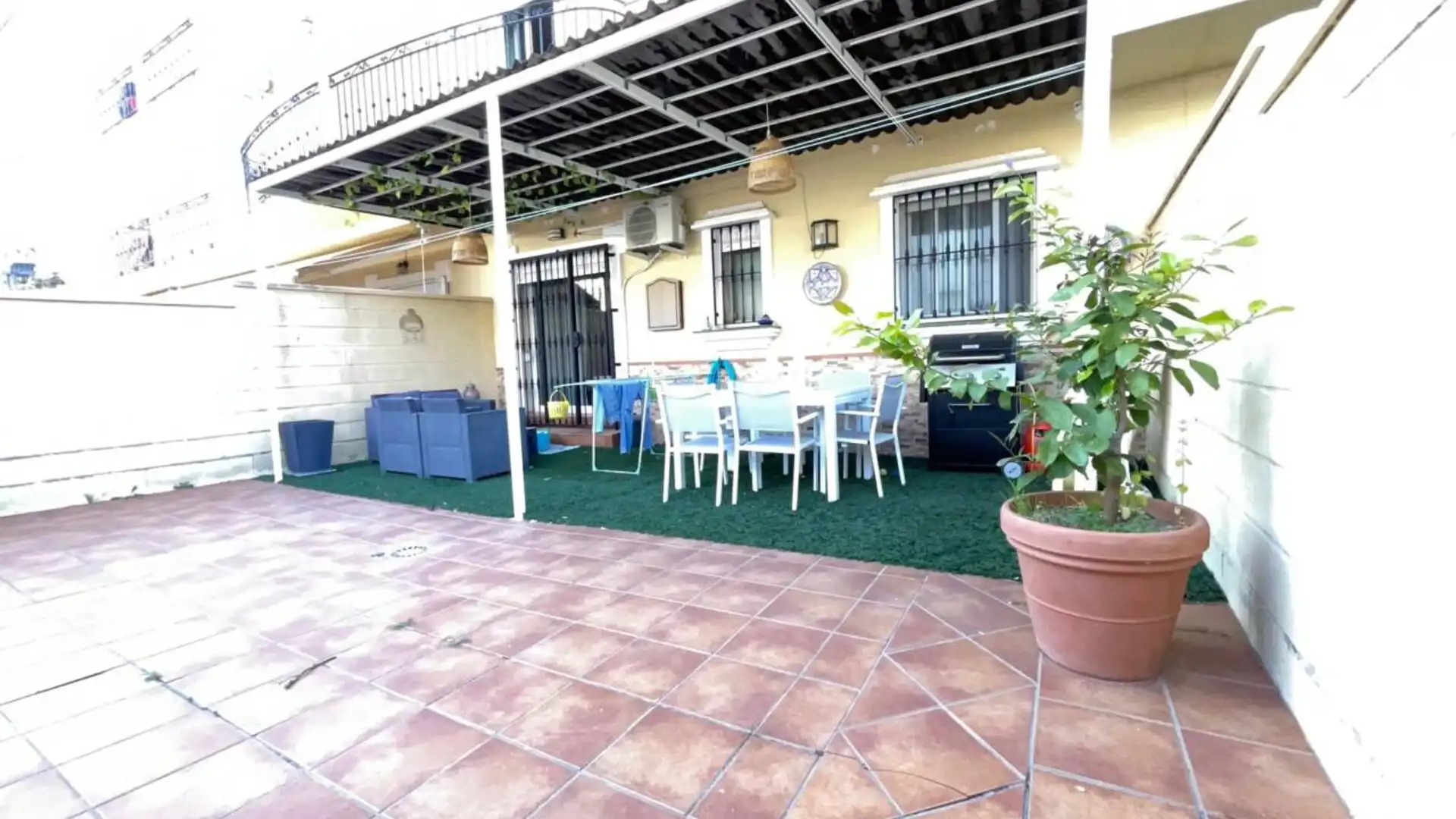 Terrace of Flat for rent in Estepona  with Air Conditioner, Heating and Terrace