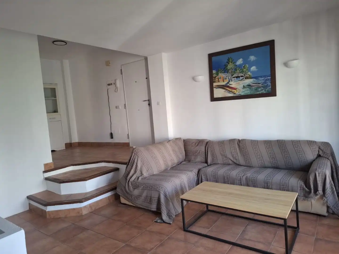 Wohnzimmer von Wohnungen zur Miete in Torremolinos mit Terrasse, Abstellraum und Möbliert