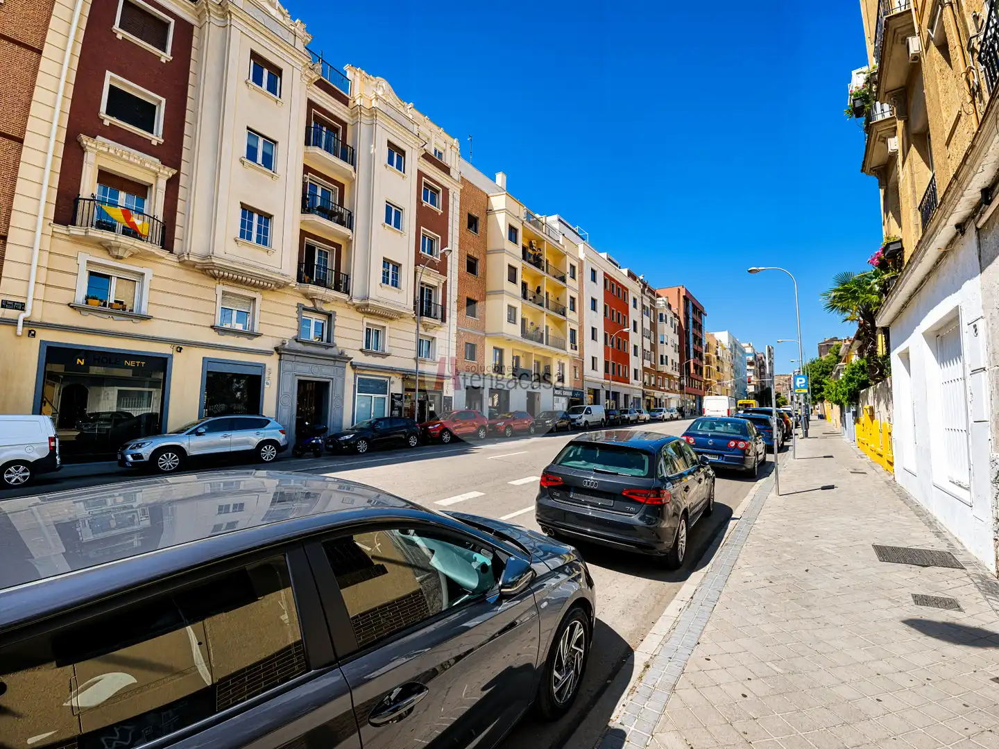 Exterior view of Flat for rent in Madrid  with Air Conditioner, Heating and Washing machine