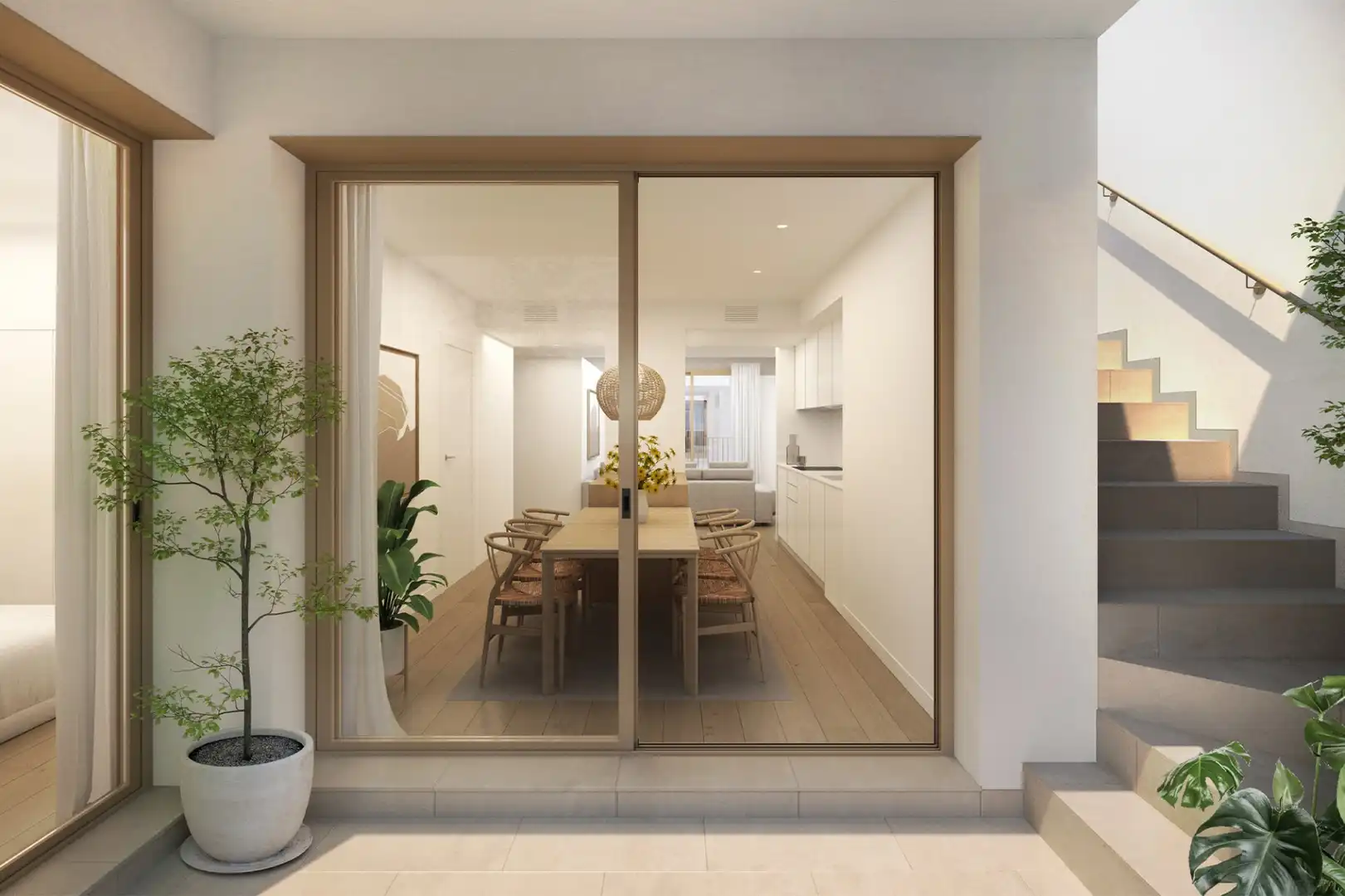 Dining room of Duplexes for sale in El Prat de Llobregat  with Air Conditioner, Heating and Terrace