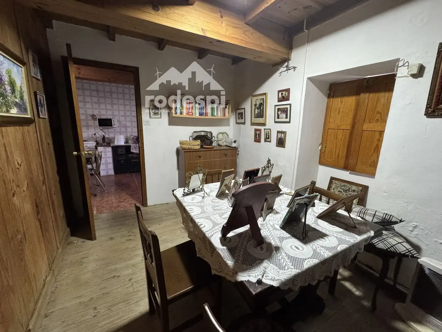 Dining room of Houses for sale in A Cañiza    with Heating, Storage room and Furnished