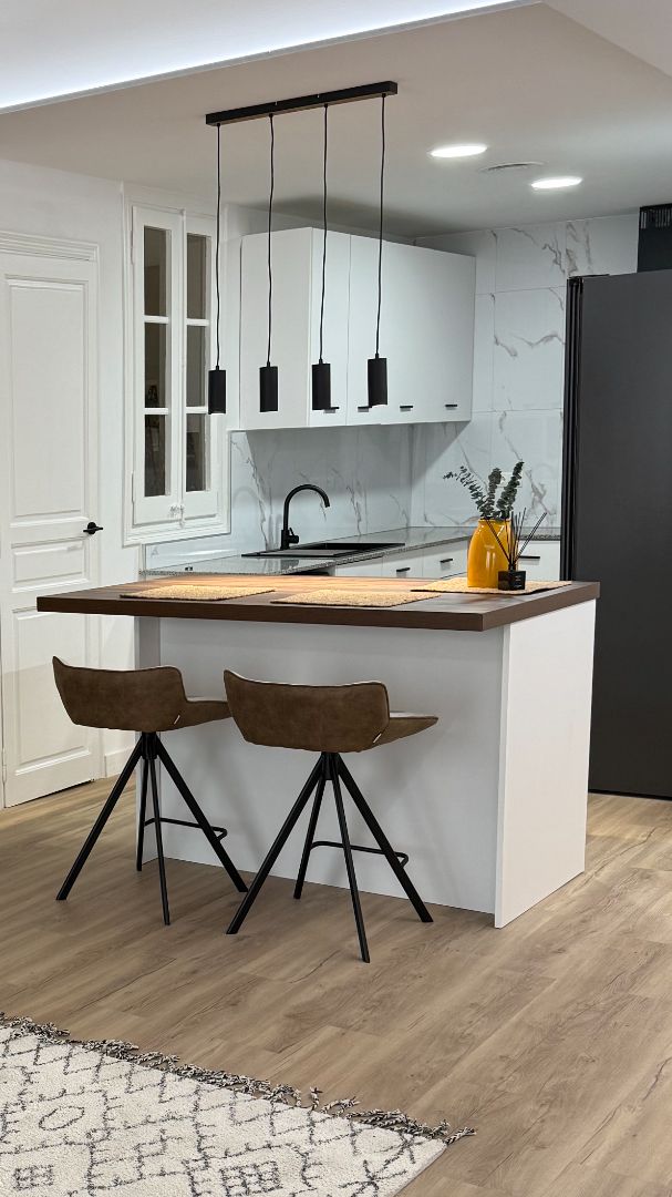 Kitchen of Flat to rent in Alcanar  with Air Conditioner, Heating and Terrace