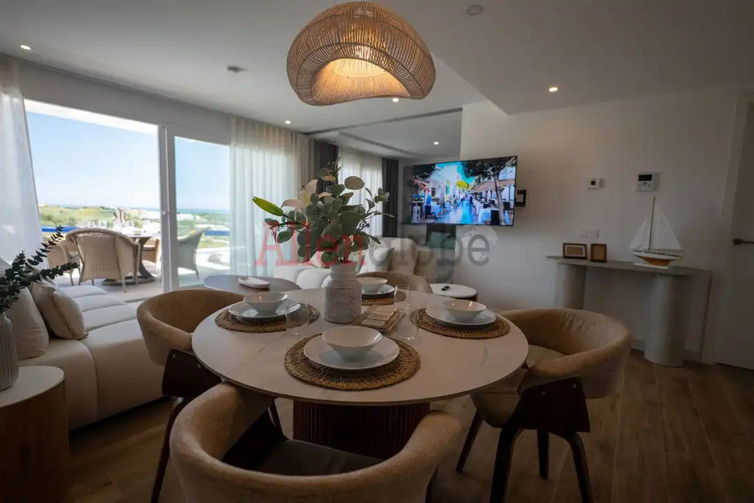 Comedor de Ático en venta en Estepona con Aire acondicionado, Calefacción y Jardín privado