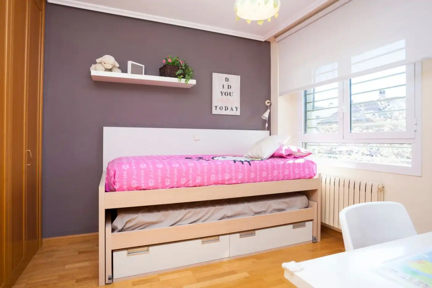 Bedroom of Detached homes for sale in Zaragoza  with Air Conditioner, Heating and Private garden