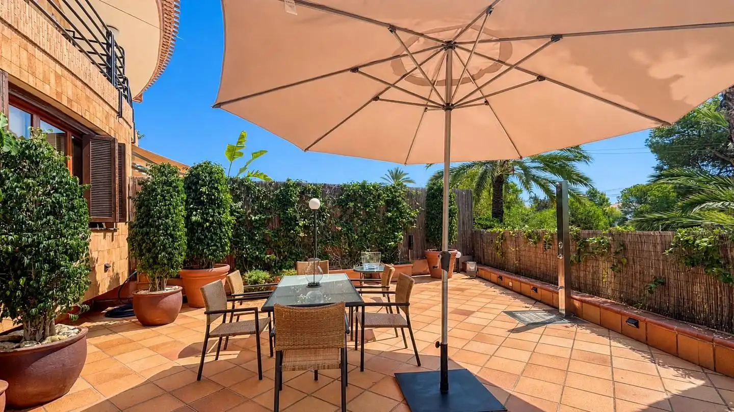 Terrassa de Casa o xalet en venda en Santa Pola amb Aire condicionat, Jardí privat i Terrassa