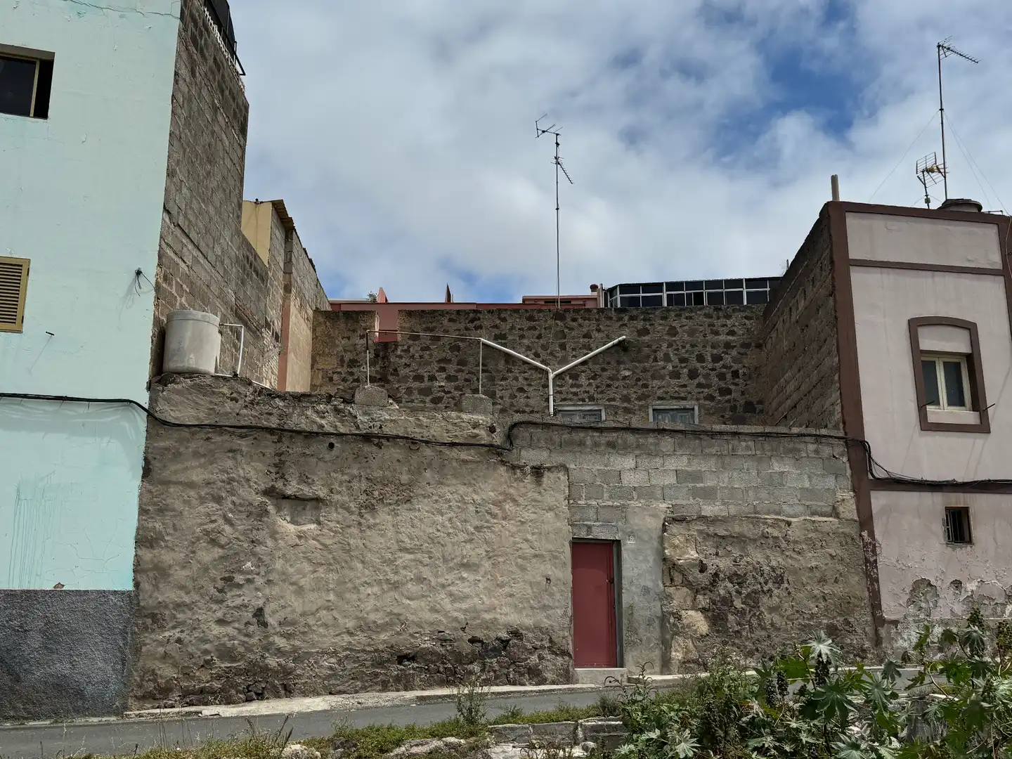 Vista exterior de Casa o chalet en venta en Las Palmas de Gran Canaria con Jardín privado y Balcón