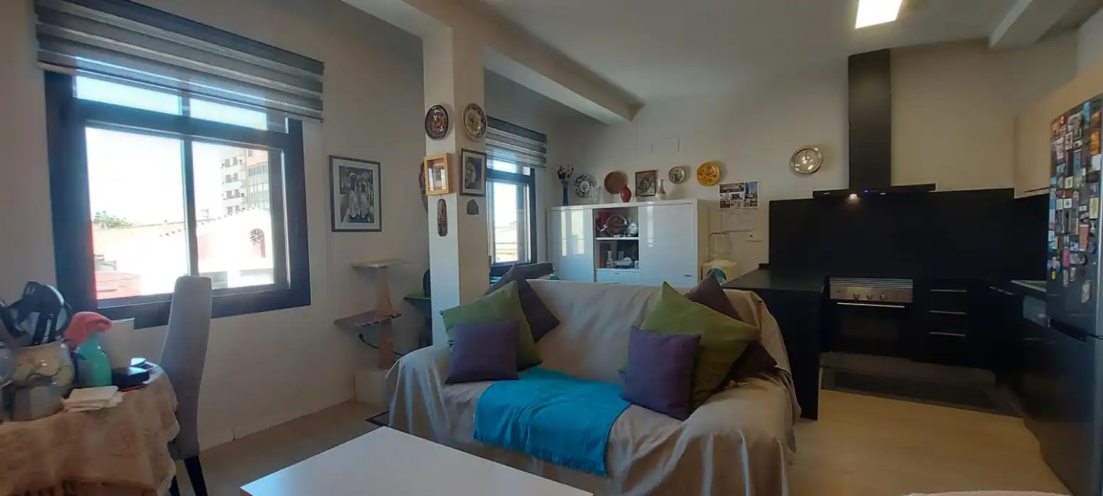 Sala d'estar de Pis en venda en Sagunto / Sagunt amb Aire condicionat, Parquet i Terrassa
