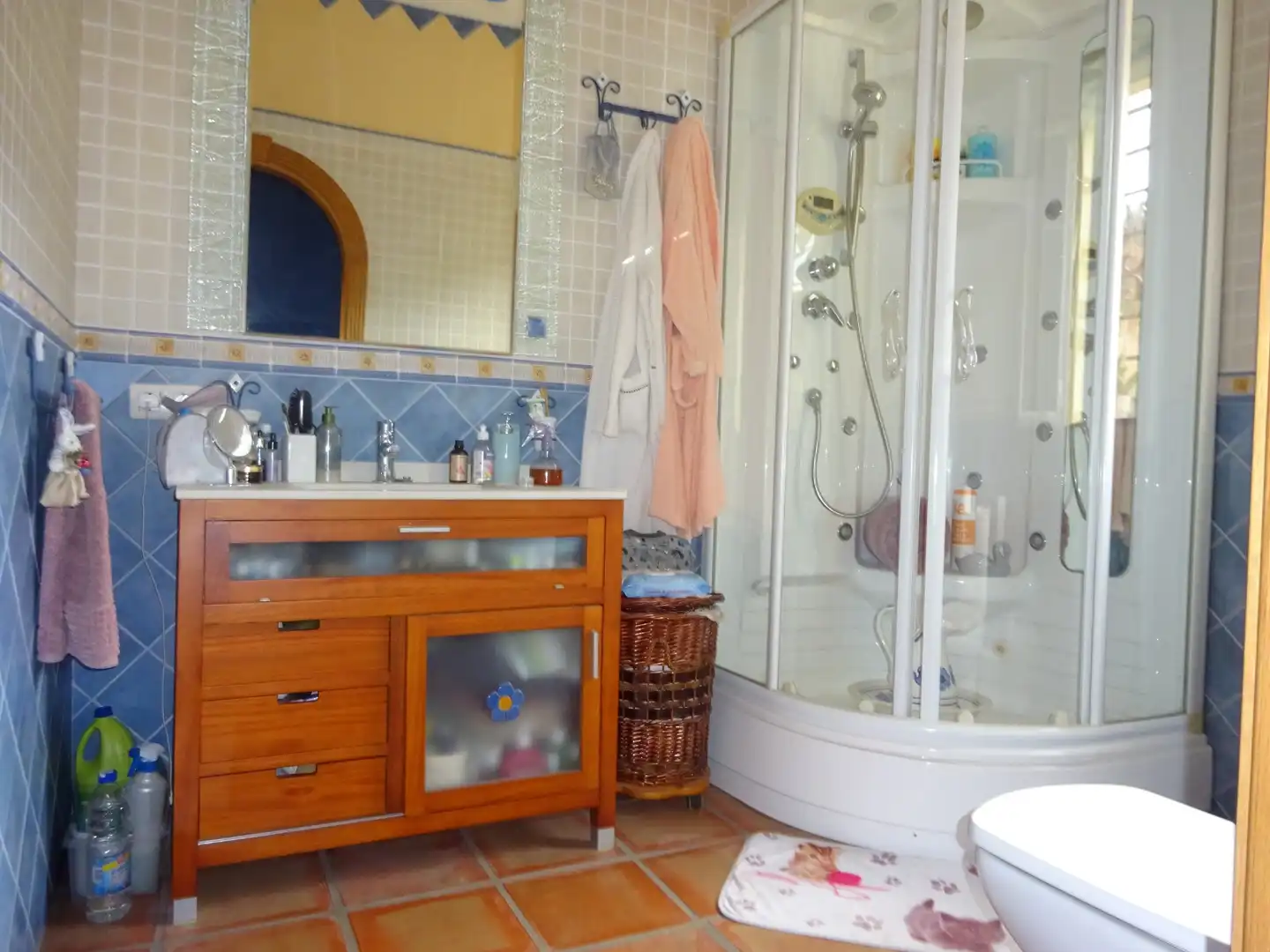 Bany de Casa o xalet en venda en Alhaurín de la Torre amb Aire condicionat, Jardí privat i Terrassa