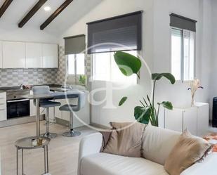 Sala d'estar de Àtic de lloguer en  Valencia Capital amb Aire condicionat, Calefacció i Terrassa