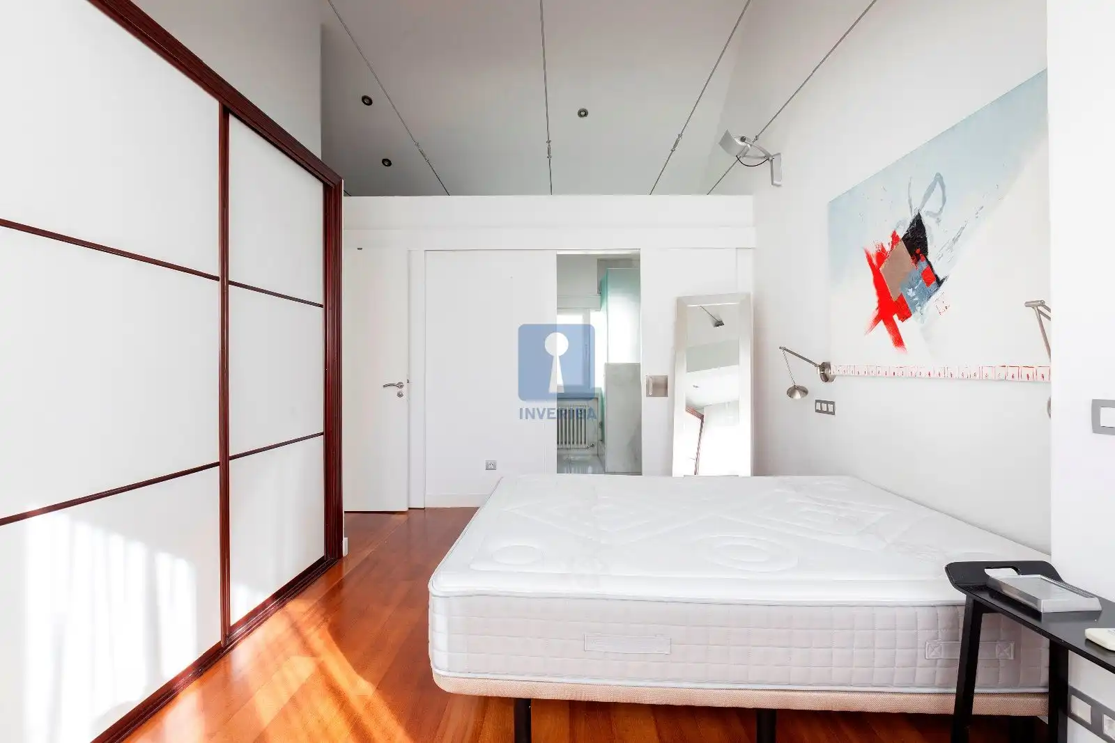 Bedroom of Attic for rent in Madrid  with Air Conditioner, Heating and Storage room