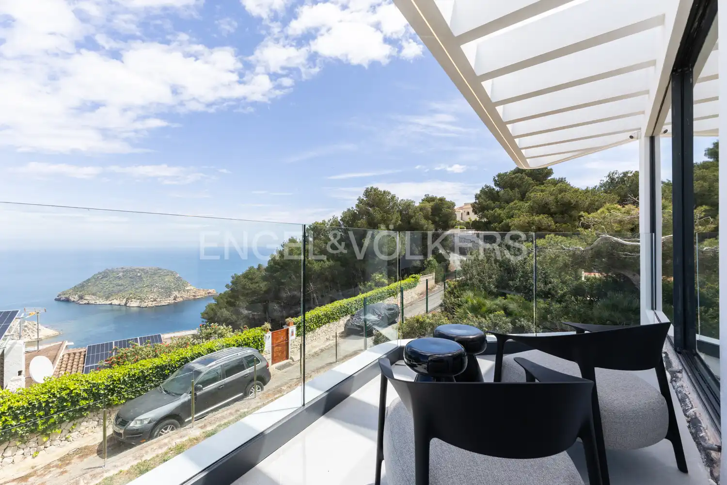 Terrace of Country homes for sale in Jávea / Xàbia  with Air Conditioner, Heating and Private garden