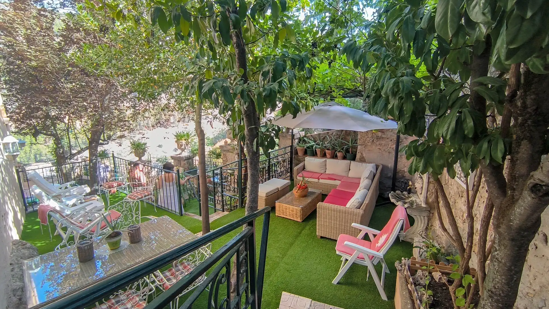 Jardín de Casa o chalet en venta en Cuenca con Aire acondicionado, Calefacción y Jardín privado