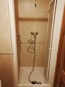 Bathroom of Flat for sale in Los Arcos  with Terrace, Storage room and Furnished